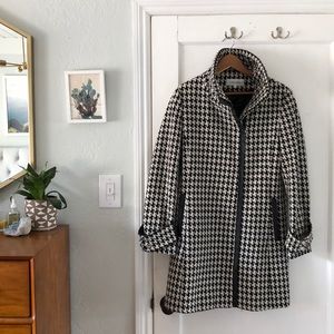 Calvin Klein Houndstooth Coat
